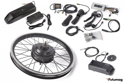 Комплект 36V 350W LCD 20" передний + АКБ 36V 10Ah (HL)