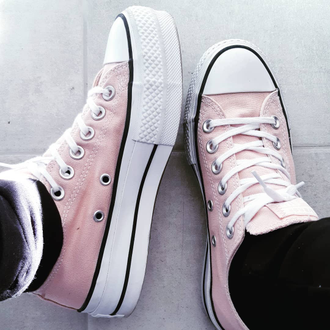 розовые кеды converse pink фото