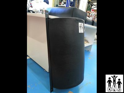 Боксёрская подушка настенная полукруглая 50х70х25 натуральная кожа до 2мм DNN