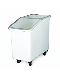 Контейнер для продуктов передвижной с полностью прозрачной крышкой 102 л