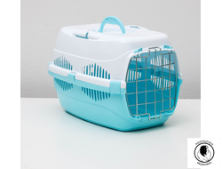 Переноска для животных " Спутник-ZooM" с металлической дверцей (до 9кг) 29*43*27,5см RP3992