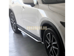 Пороги OEM Style для Chery Tiggo 8 Pro 2021-