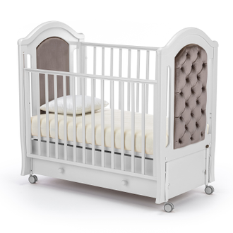 Детская кровать Nuovita Grazia Swing продольный маятник, Bianco / Белый