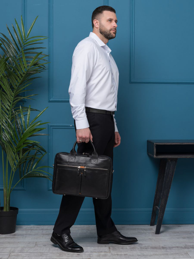 Сумка для ноутбука Montebello black (арт. 1033-01)