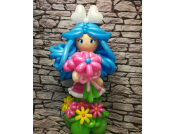 фигура "Девочка с голубыми волосами"