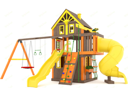 Детская площадка IgraGrad Шато 2 с трубой (Домик) мод.2