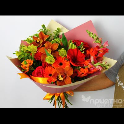 БУКЕТ ЦВЕТОВ № 393