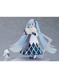Фигурка фигма Мику Хацунэ (Figma Hatsune Miku 2021 Snow, Glowing Snow Ver.)