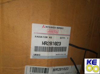 MR281023 радиатор охлаждения ДВС Mitsubishi L200, L200 Strada