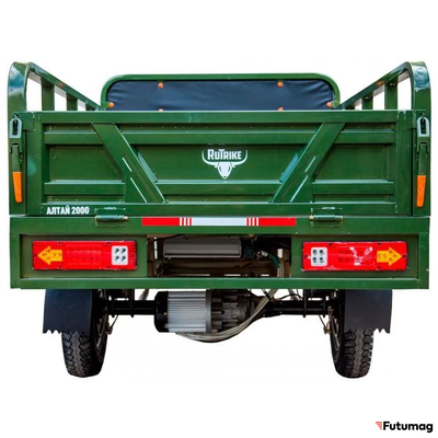 Электротрицикл Rutrike Алтай 2000 60V1500W зеленый