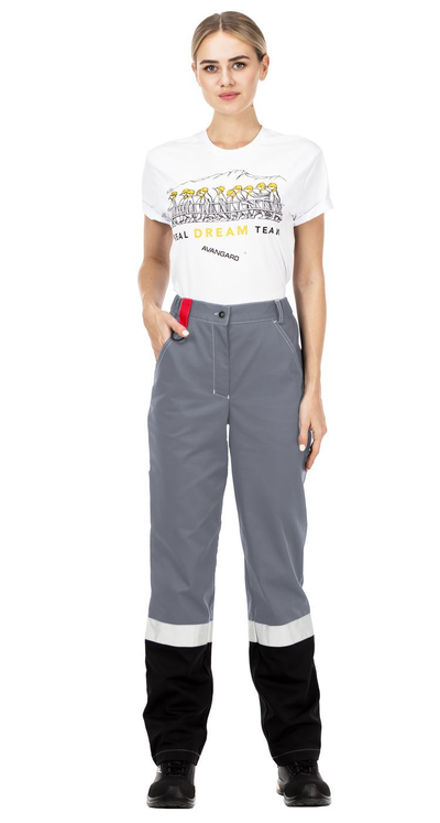 Костюм женский "Виват серый" с брюками