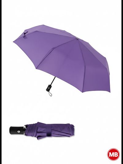 Автоматический складной зонт, фиолетовый