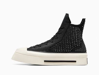 Converse Chuck 70 De Luxe Squared Swarovski Crystals Black