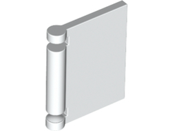 Minifigure, Utensil Book Cover, White (24093 / 6214257 / 6233538)