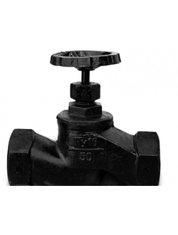 Вентиль 1/2" 3/4" 1" 1 1/4" 1 1/2" 2" чугунный 15кч18п ДУ-15 20 25 32 40 50 вн.р.