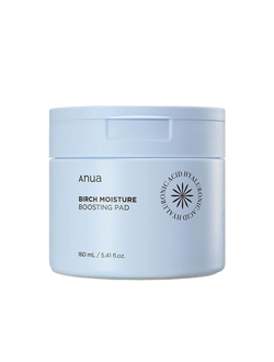 Увлажняющие пэды с берёзовым соком Anua Birch Moisture Boosting Pad