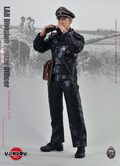 ПОМЯТ УГОЛОК - Немецкий танкист  - Коллекционная фигурка 1/6 scale WWII SS LSSAH Panzer (UD9027) - UJINDOU