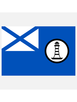 Флаг Гидрографической службы России Adria Bandiere 25B02 30х45см