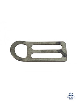 Пряжка-Cтопор Scorpena двухщелевая с полукольцом нерж.