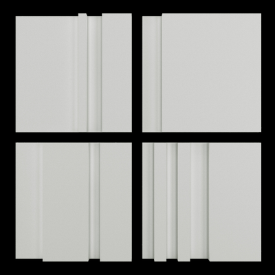 Гипсовая 3D панель "Цефей"