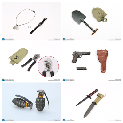 Сержант Майкл Хорват ("Спасти рядового Райана") - Коллекционная ФИГУРКА 1/6 WWII US 2nd Ranger Battalion Series 5 – Sergeant Horvath (A80150) - DID