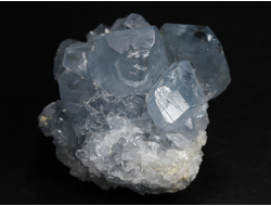 Целестин голубой, друза кристаллов, Мадагаскар (44*51*45 мм, 128 г) №36267