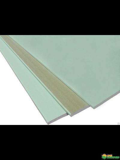 Гипсокартон влагостойкий (ГКЛВ) 2500*1200*12,5 мм Гифас (Gifas)