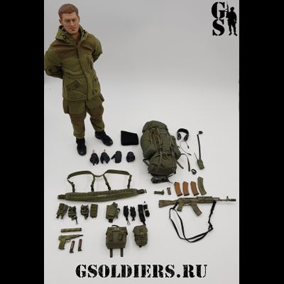 Спецназ ГРУ - Коллекционная фигурка 1/6 (GS-002) - китбаш GSoldiers (собранная фигурка)