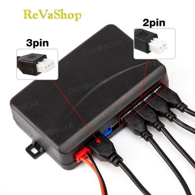 Парктроник Четыре датчика парктроника с дальностью обнаружения 2м окажут посильную помощь  revashop