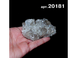 Горный хрусталь натуральный (друза) Казахстан арт.20181: 94,7г - 72*55*33мм