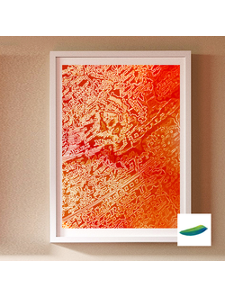 Постер «Карта. Средиземноморье и Северная Африка» из коллекции «Странствия»