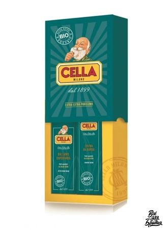 Подарочный набор для бритья Cella Duo Bio Organic
