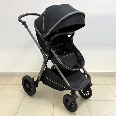 Детская коляска 3 в 1 Luxmom A4 Черный