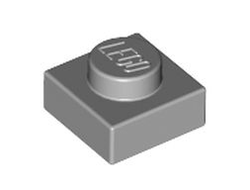 Plate 1 x 1, Light Bluish Gray (3024 / 4211399)