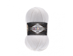 Пряжа Superlana Midi Alize ( СуперЛана Миди)  Супер белый 55