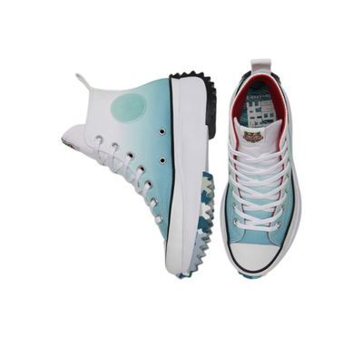 Converse run star hike bleu top