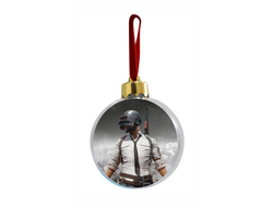 Шар елочный новогодний PlayerUnknown’s Battlegrounds, PUBG, ПУБГ №4