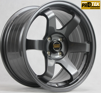 Комплект дисков R16 8,0J ET+28 4*100 RAYS Volk Racing TE37 SL Графит (D088)