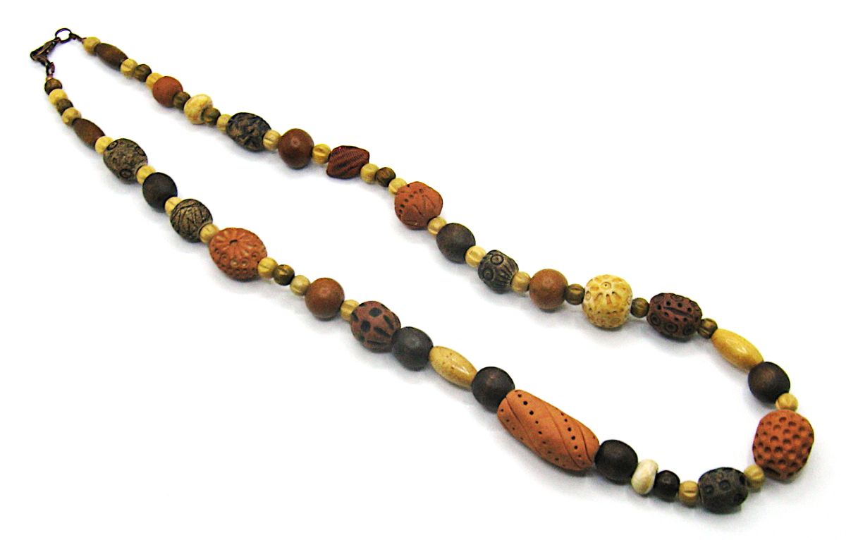 Этно бусы "Ладушка" от дизайнера Наталии Смирновой. Авторская бижутерия ручной работы