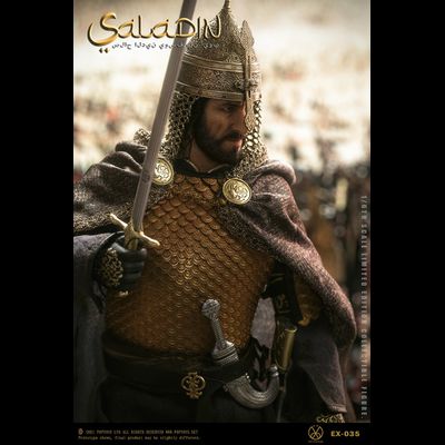 Саладин, Салах ад-Дин ("Царствие Небесное") - Коллекционная ФИГУРКА 1/6 "Nothing, Everything” Saladin Fine copper handmade armor (EX035) - POPTOYS