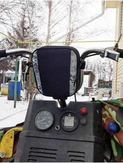 СУМКА НА РУЛЬ  ДЛЯ СНЕГОХОДА "Буран"