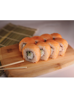 РОЛЛ ФИЛАДЕЛЬФИЯ С ОГУРЦОМ   ЗА 170 БАЛЛОВ