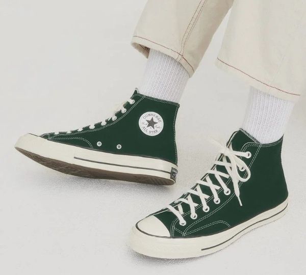 Converse Chuck Taylor 70 зеленые высокие мужские