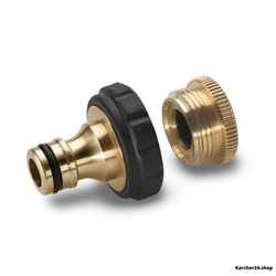 Штуцер латунный резьбовой G3/4 с переходной муфтой (2.645-013.0)