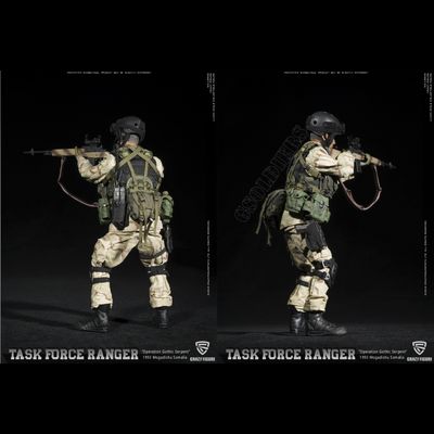 Снайпер отряда "Дельта" военного спецназа США ("Падение Черного Ястреба") - Коллекционная фигурка 1/12 scale US Delta Special Force - M14 Sniper (LW006) - Crazy Figure