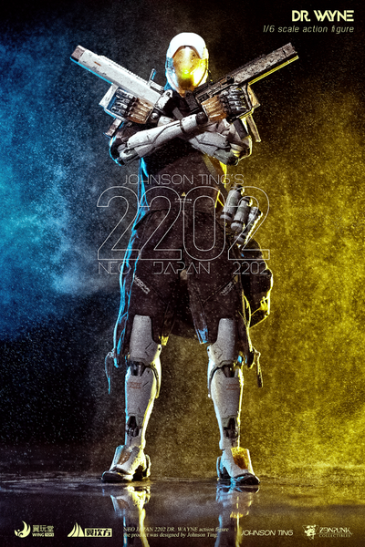 ПРЕДЗАКАЗ - Робот Кастор - КОЛЛЕКЦИОННАЯ ФИГУРКА 1/6 Johnson Ting NEO JAPAN 2202 Dr. Wayne Castor with a special edition head (ZJNWB04) - Wing Toys x Zenpunk x YCF  ?ЦЕНА: 34600 РУБ.?