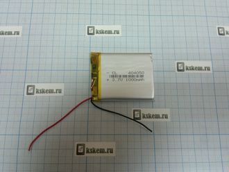 Аккумулятор с контроллером №12 универсальный (Li-ion, 3,7V) 1000mah (50х40х4мм)