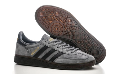 Кроссовки Adidas Spezial Handball Brown Grey Black