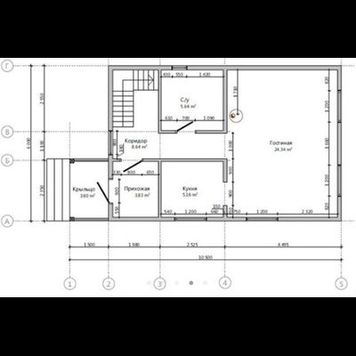 Двухэтажный каркасный дом с двумя спальнями 145м² (SK63)