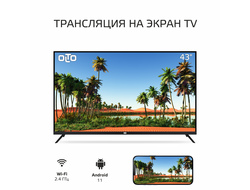 Телевизор OLTO 43ST20U  43"  4K Smart TV  Черный